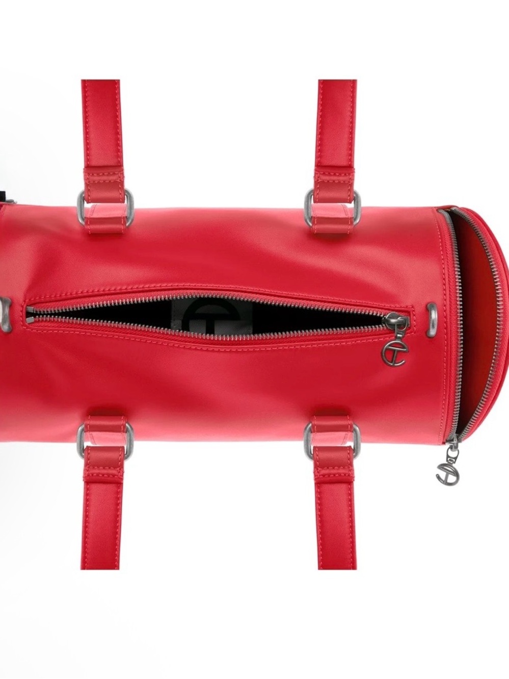 Telfar Red Medium Duffel Bag - Picture 3 of 5